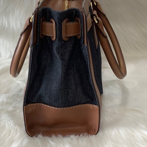 LIKE NEW👜MICHAEL Michael Kors Corner Frame Dillon Large Satchel - Picture 5 of 16